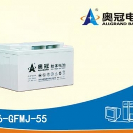 奥冠电池6-GFMJ-55